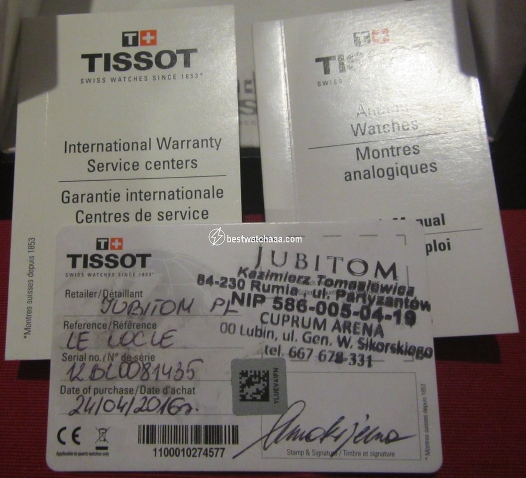 IMG_9081 Tissot Le Locle Mens watch Unisex Automatic Steel T41.1.483.33 Replica 4