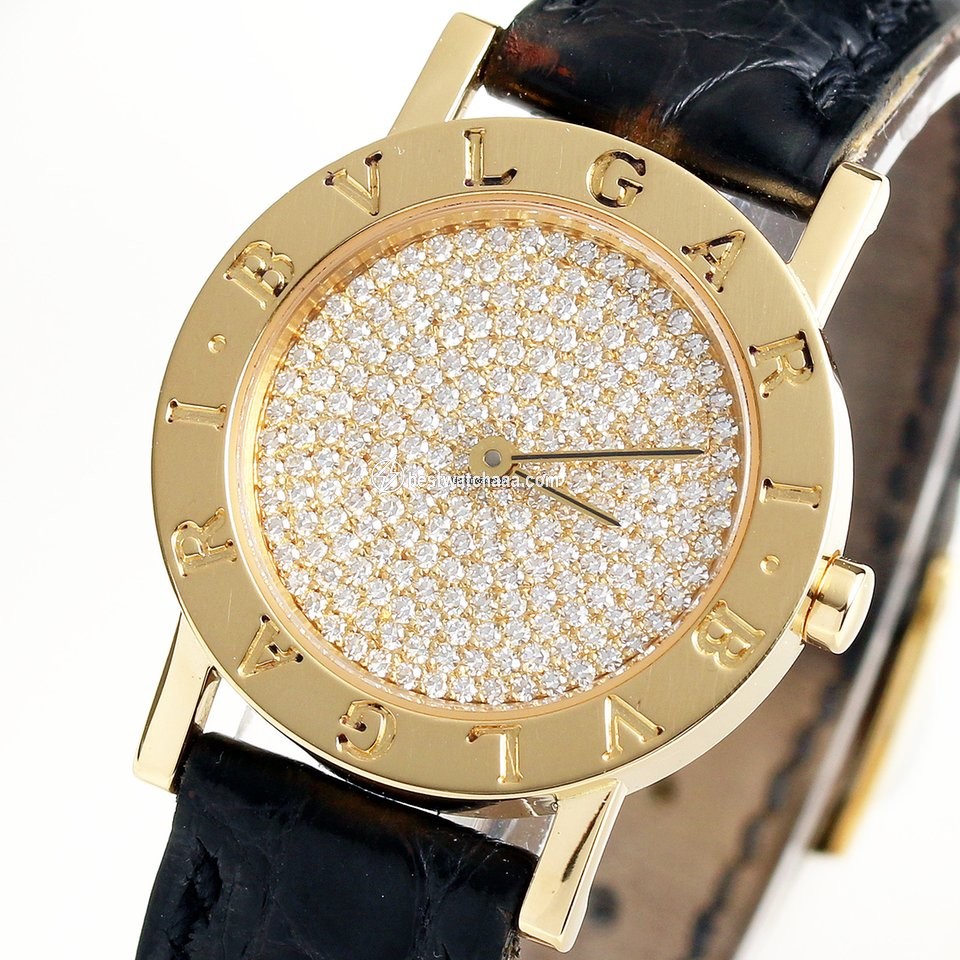 IMG_9081 Bulgari Bulgari Womens watch Quartz Yellow gold BB26 DGL Replica 4