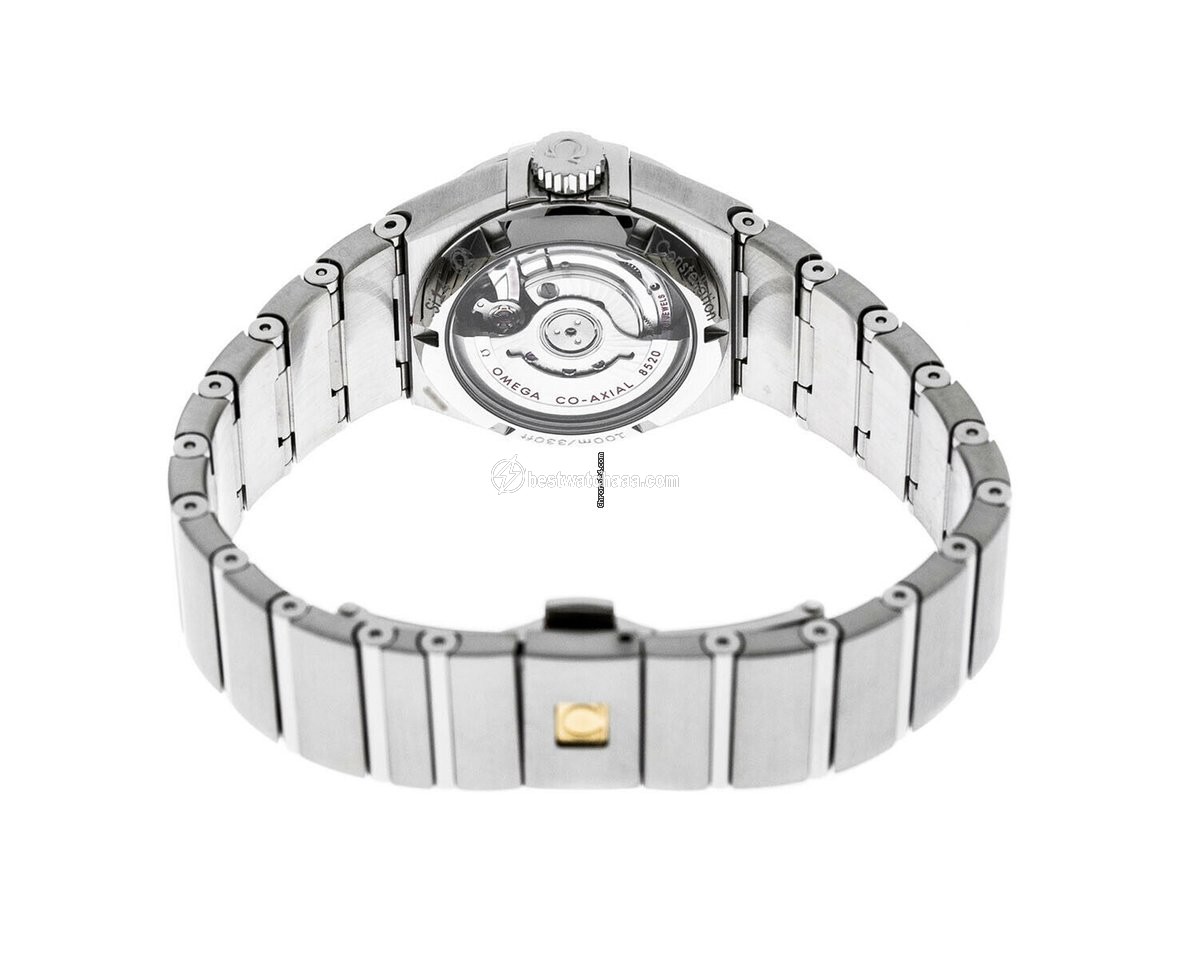 IMG_9081 Omega Constellation Ladies Womens watch Quartz Steel 123.15.27.20.55.001 Replica 4