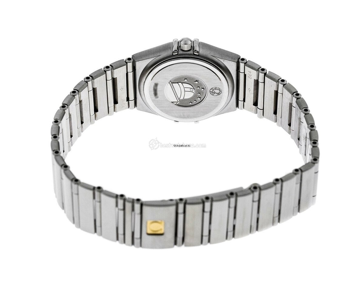 IMG_9081 Omega Constellation Womens watch Quartz Steel 1458.75.00 Replica 4