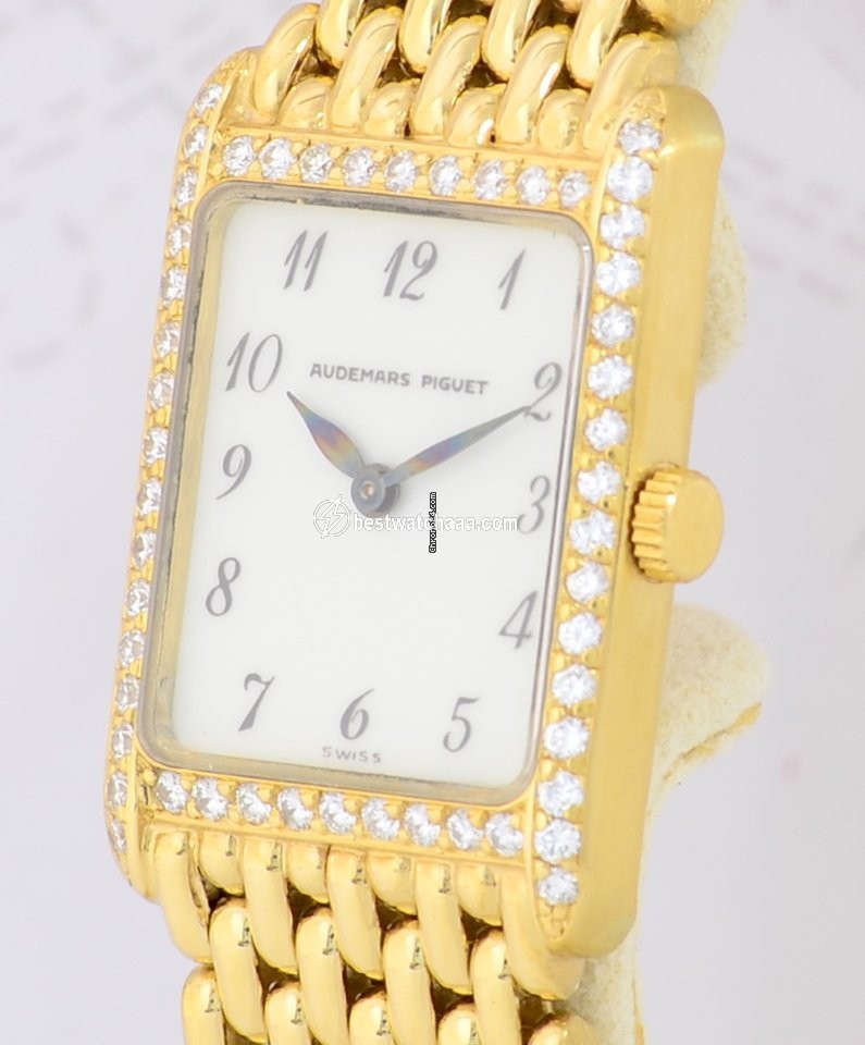 IMG_9081 Audemars Piguet Womens watch Quartz Yellow gold C440 AP Gold Replica 4