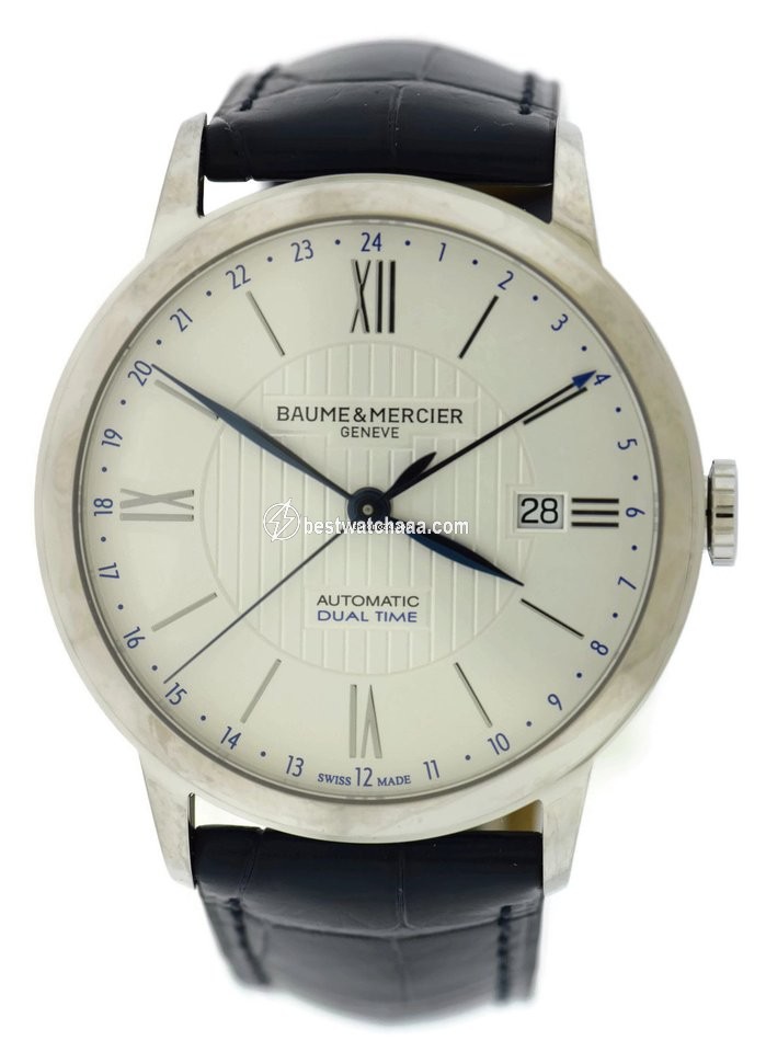 IMG_9081 Baume & Mercier Hampton Womens watch Quartz White gold MOA08145 Replica 4