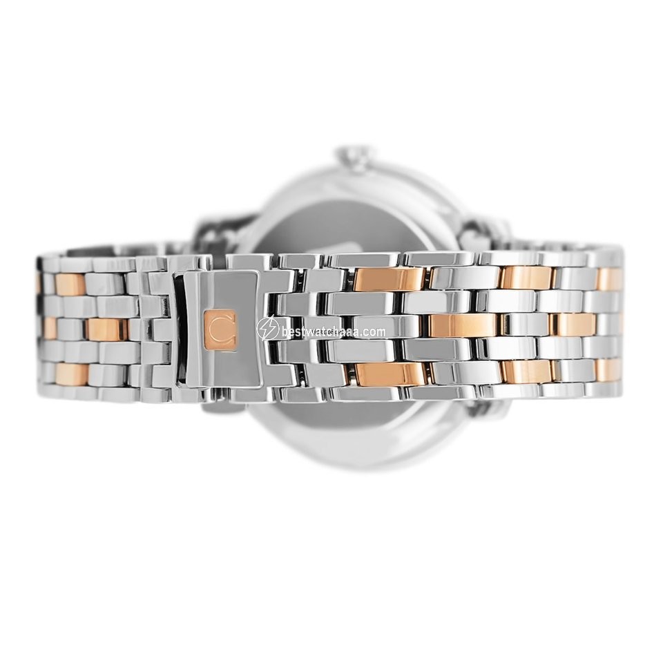 IMG_9081 Omega De Ville Prestige Mens watch Unisex Automatic Gold Steel 424.20.40.20.02.002 Replica 4