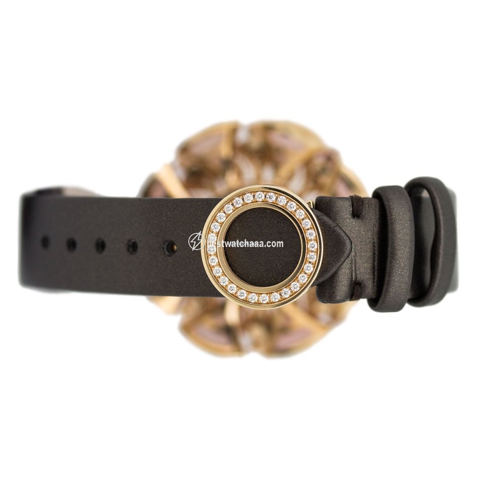 IMG_9081 Bulgari Womens watch Quartz Rose gold 102420 DVP39WGD1OTGL Replica 4