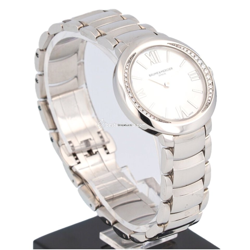 IMG_9081 Baume & Mercier Promesse Womens watch Quartz Steel MOA 10160 Replica 4