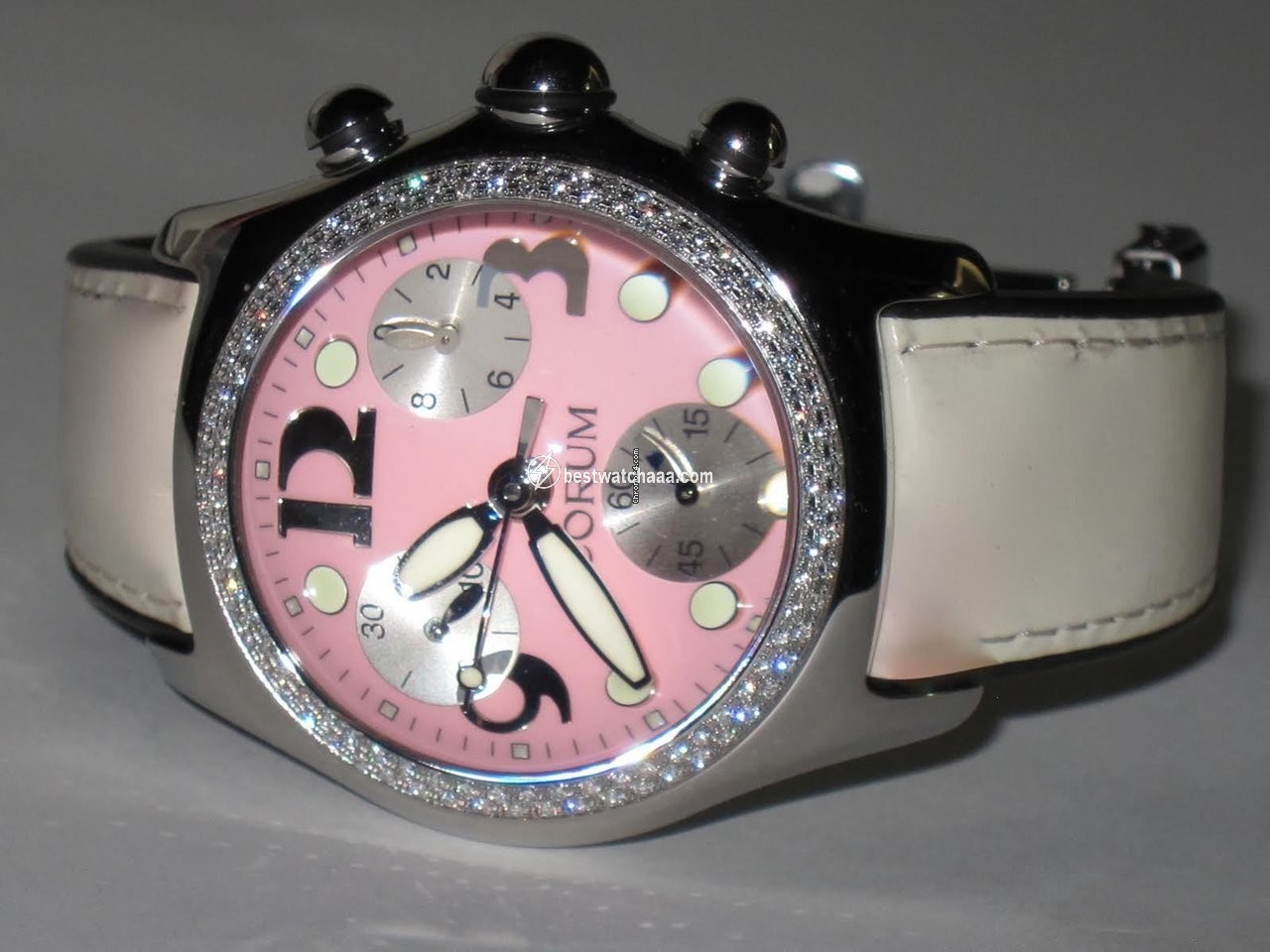 IMG_9081 Corum Bubble Womens watch Quartz Steel 396.157.47 Replica 4