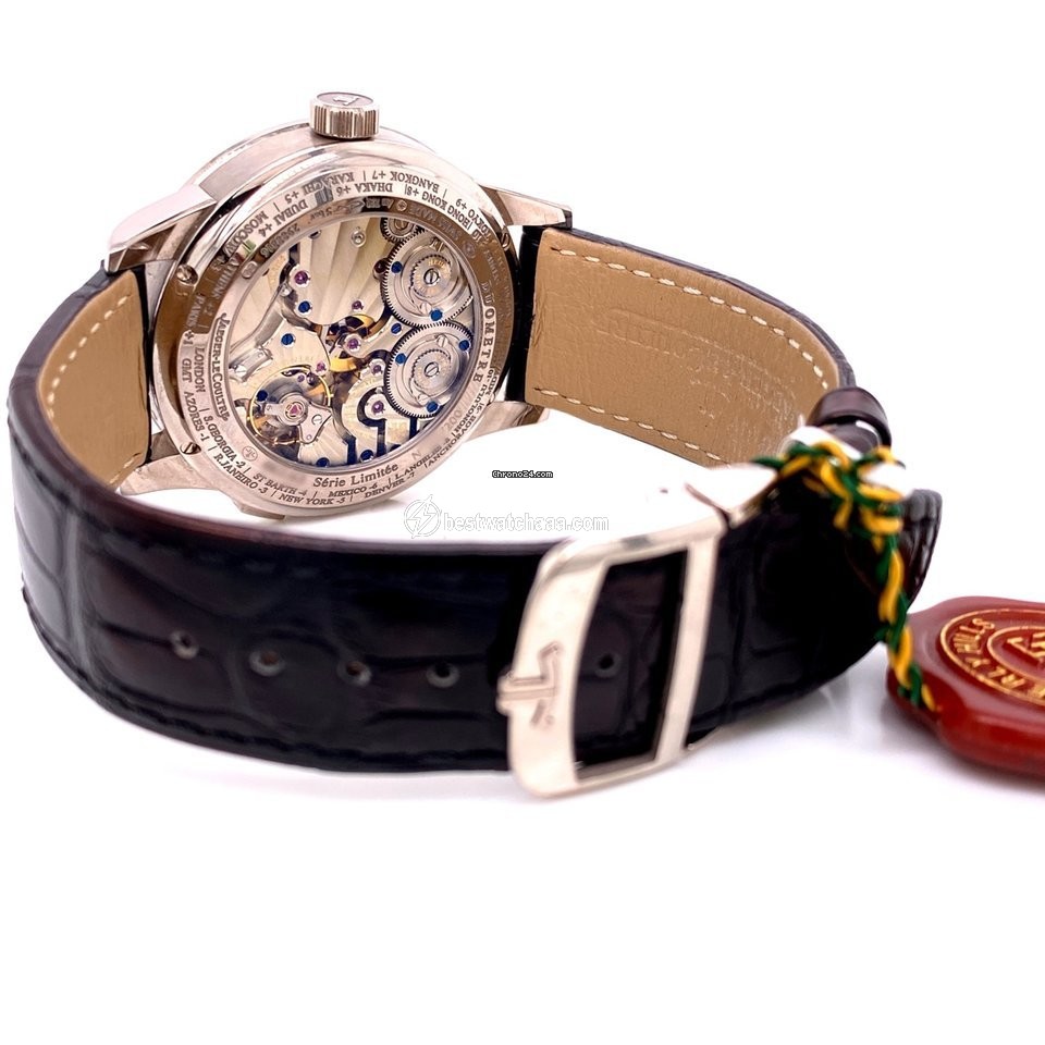 IMG_9081 Jaeger-LeCoultre Duometre Mens watch Unisex Manual winding White gold Q6063540 Replica 4