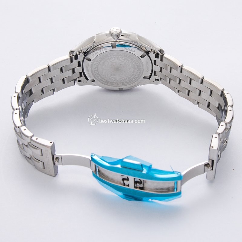 IMG_9081 Hamilton Jazzmaster Mens watch Unisex Quartz Steel H32451151 Replica 4