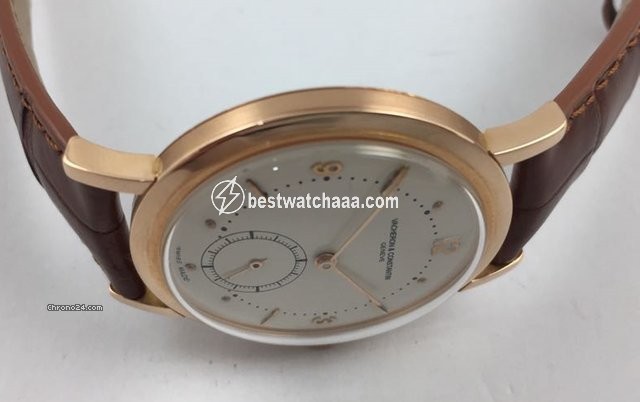 IMG_9081 Vacheron Constantin Mens watch Unisex Manual winding Rose gold 4651 Replica 4