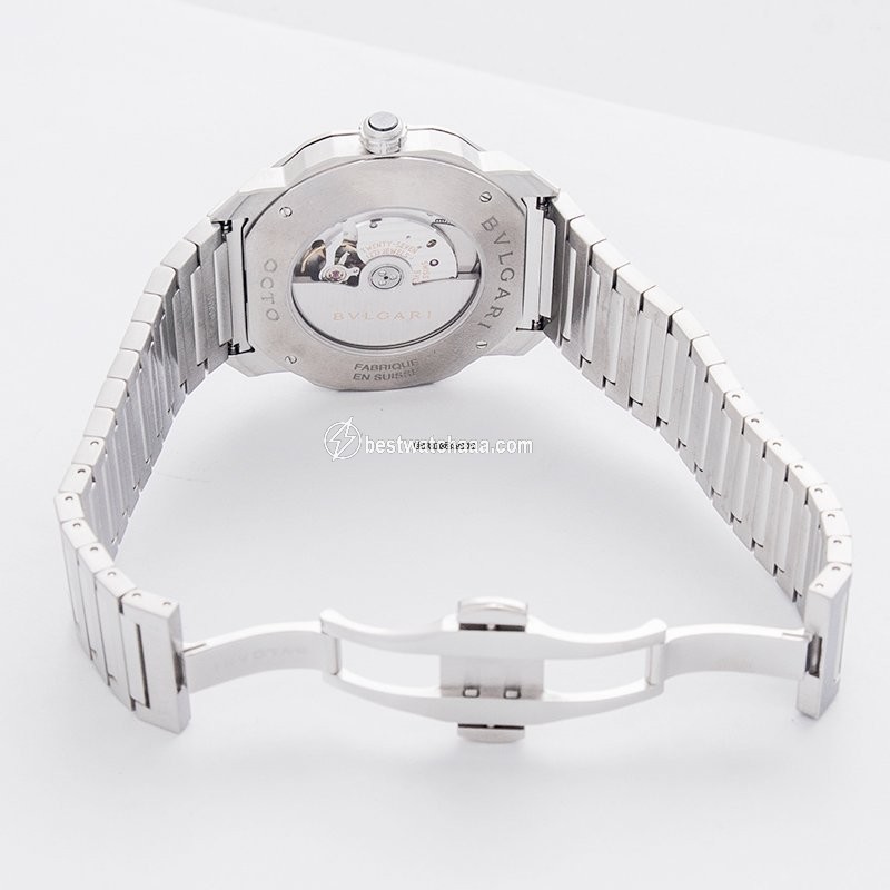 IMG_9081 Bulgari Octo Mens watch Unisex Automatic Steel 102856 Replica 4