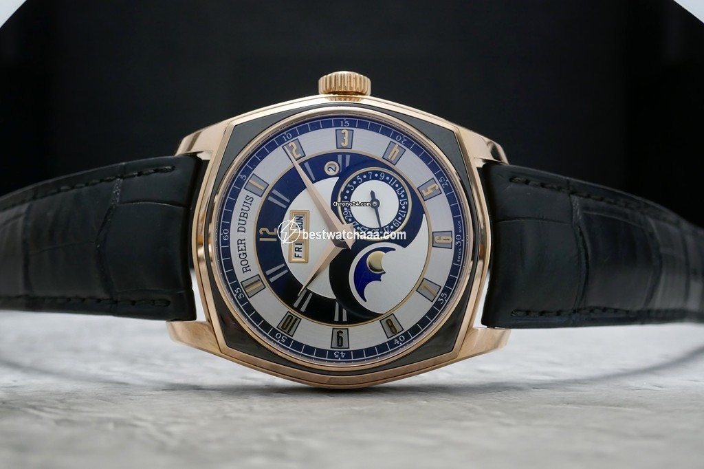 IMG_9081 Roger Dubuis La Monegasque Mens watch Unisex Automatic Rose gold RDDBMG0006 Replica 4