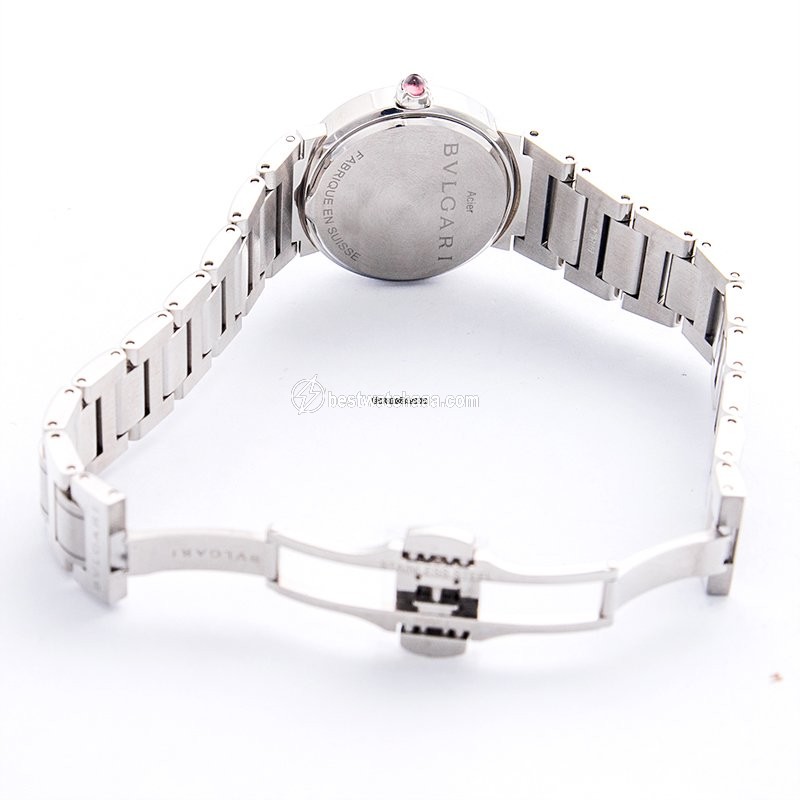 IMG_9081 Bulgari Womens watch Quartz Steel 102073 Replica 4
