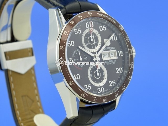 IMG_9081 TAG Heuer Carrera Calibre 16 Automatic Steel CV2A12.BA0796 Replica 4