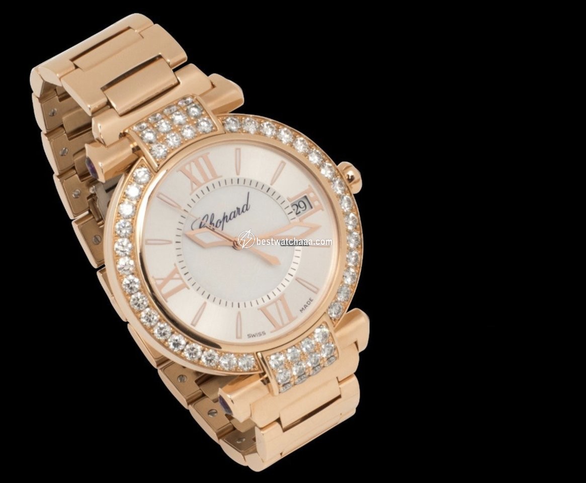 IMG_9081 Chopard Imperiale Womens watch Automatic Rose gold 384241-5004 Replica 4
