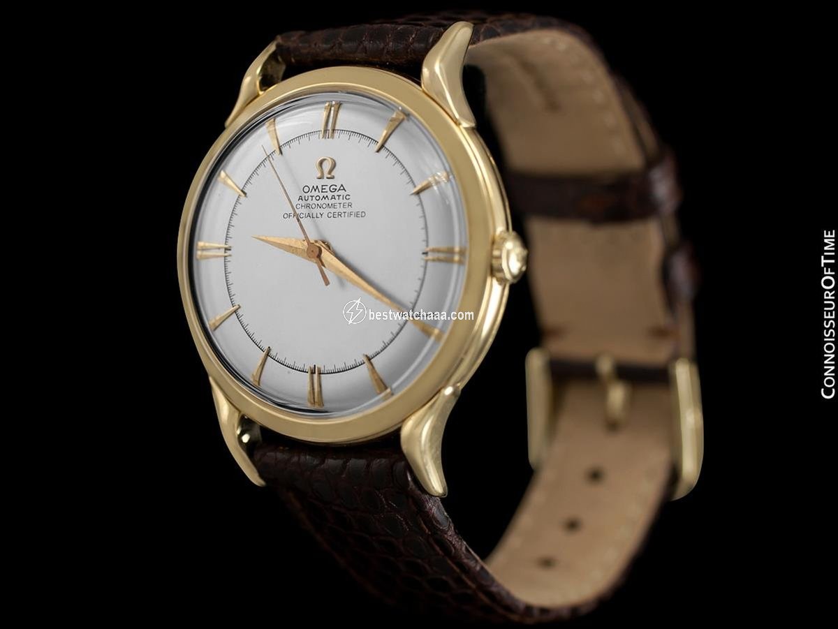 IMG_9081 Omega Globemaster Mens watch Unisex Automatic Yellow gold 6244 Replica 4