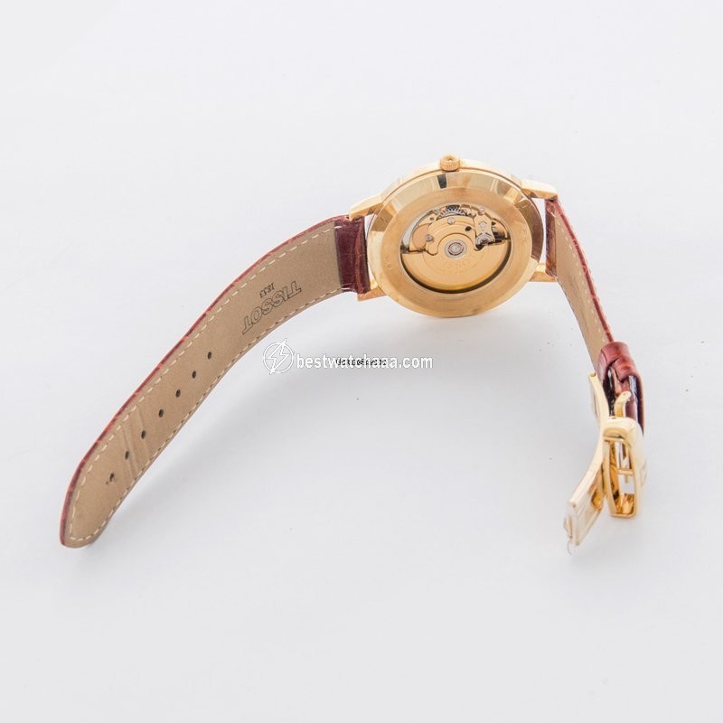 IMG_9081 Tissot Mens watch Unisex Automatic Yellow gold T71.3.462.34 Replica 4