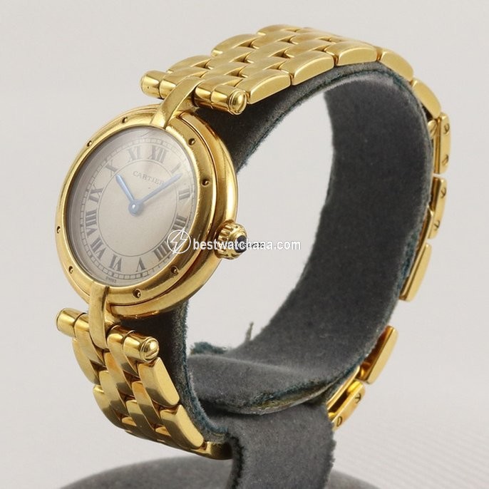 IMG_9081 Cartier Panthere Womens watch Quartz Yellow gold 8057921 Replica 4