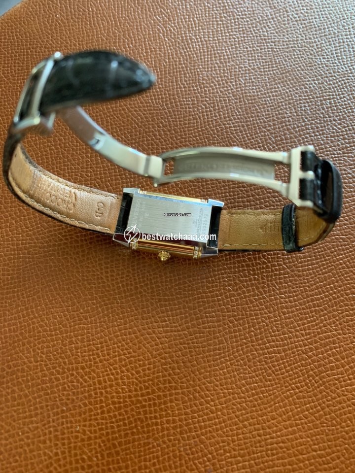 IMG_9081 Jaeger-LeCoultre Reverso Duetto Womens watch Manual winding Gold Steel 266.5.44 Replica 4