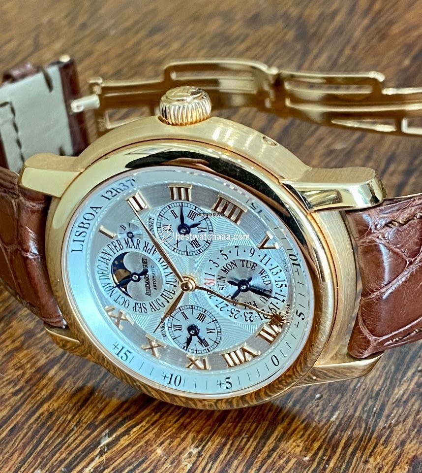 IMG_9081 Audemars Piguet Jules Audemars Mens watch Unisex Automatic Rose gold 26003OR.OO.D088CR.01083 Replica 4