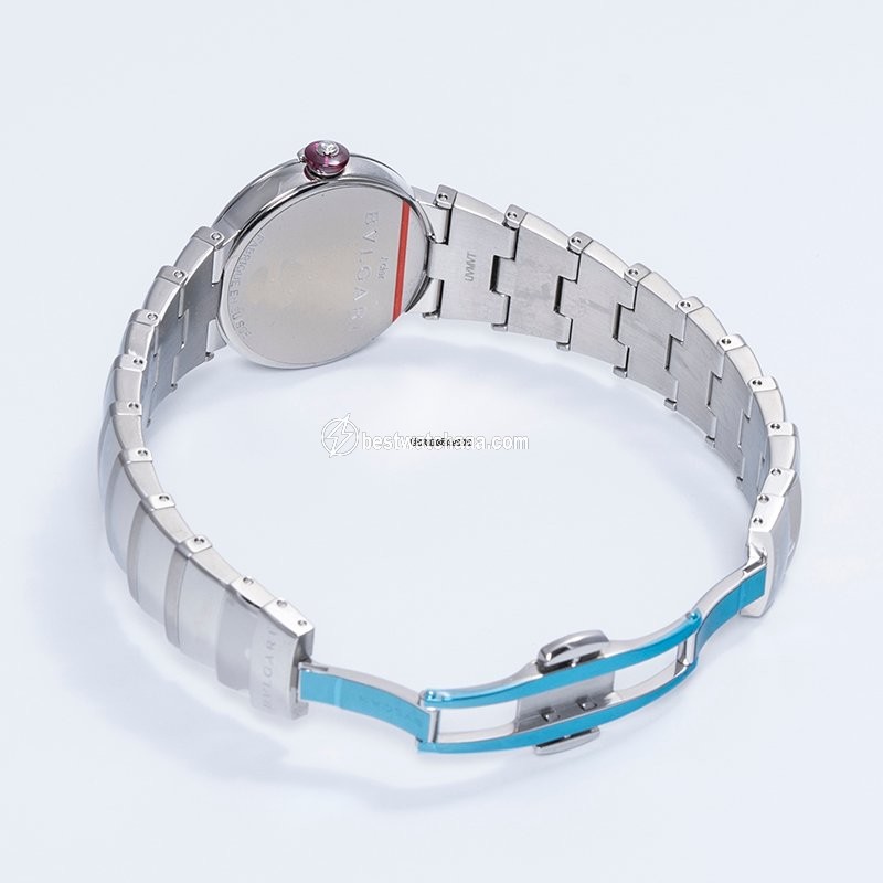 IMG_9081 Bulgari Lucea Womens watch Quartz Steel 102195 Replica 4