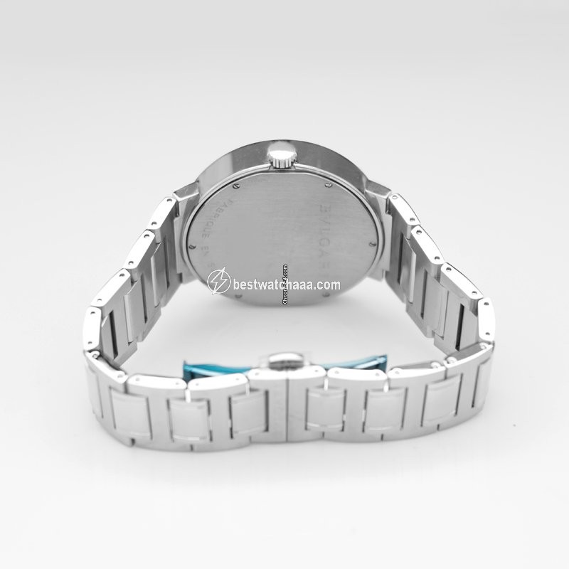 IMG_9081 Bulgari Mens watch Unisex Automatic Steel 101381 Replica 4