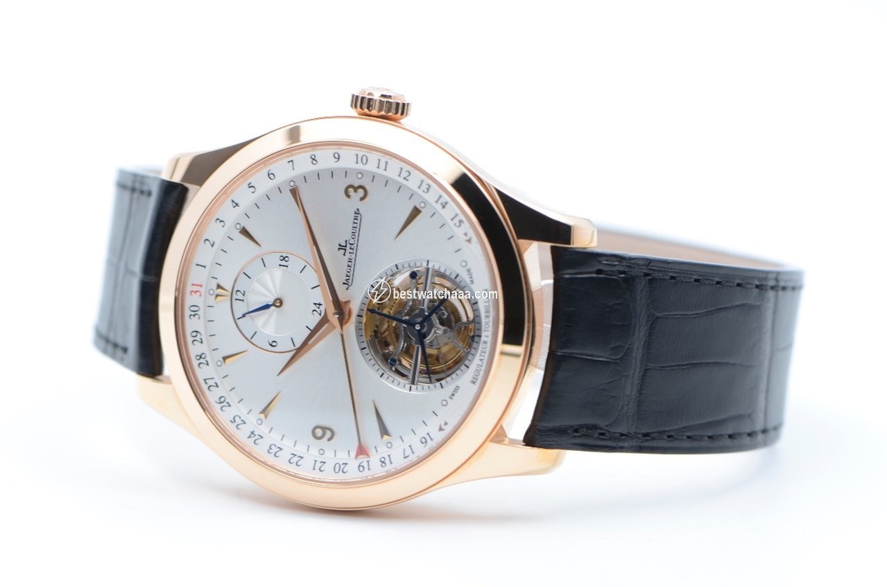 IMG_9081 Jaeger-LeCoultre Master Tourbillon Mens watch Unisex Automatic Rose gold Q1562521 Replica 4