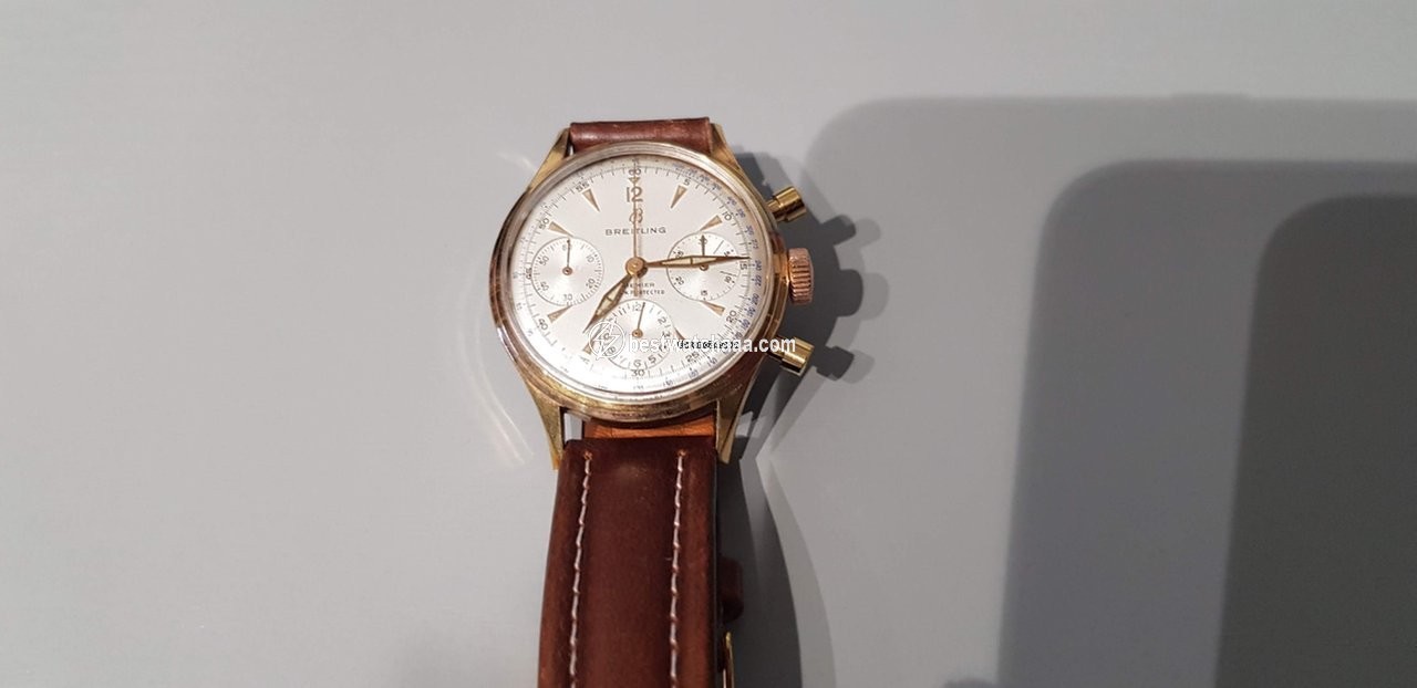 IMG_9081 Breitling Mens watch Unisex Manual winding Gold Steel 788 Replica 5