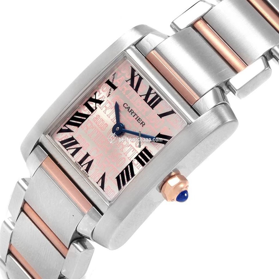 IMG_9081 Cartier Tank Francaise Womens watch Quartz W51036Q4 Replica 5