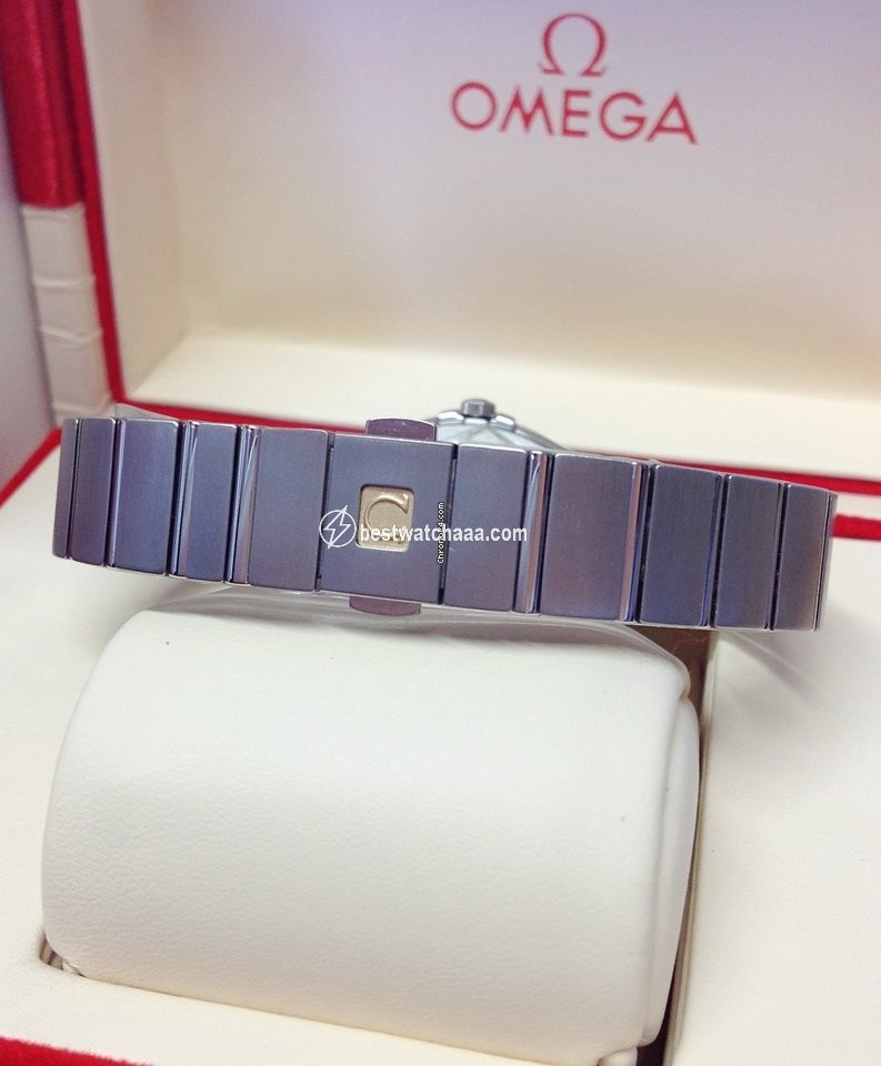 IMG_9081 Omega Constellation Quartz Womens watch Quartz Steel 123.10.24.60.55.004 Replica 5