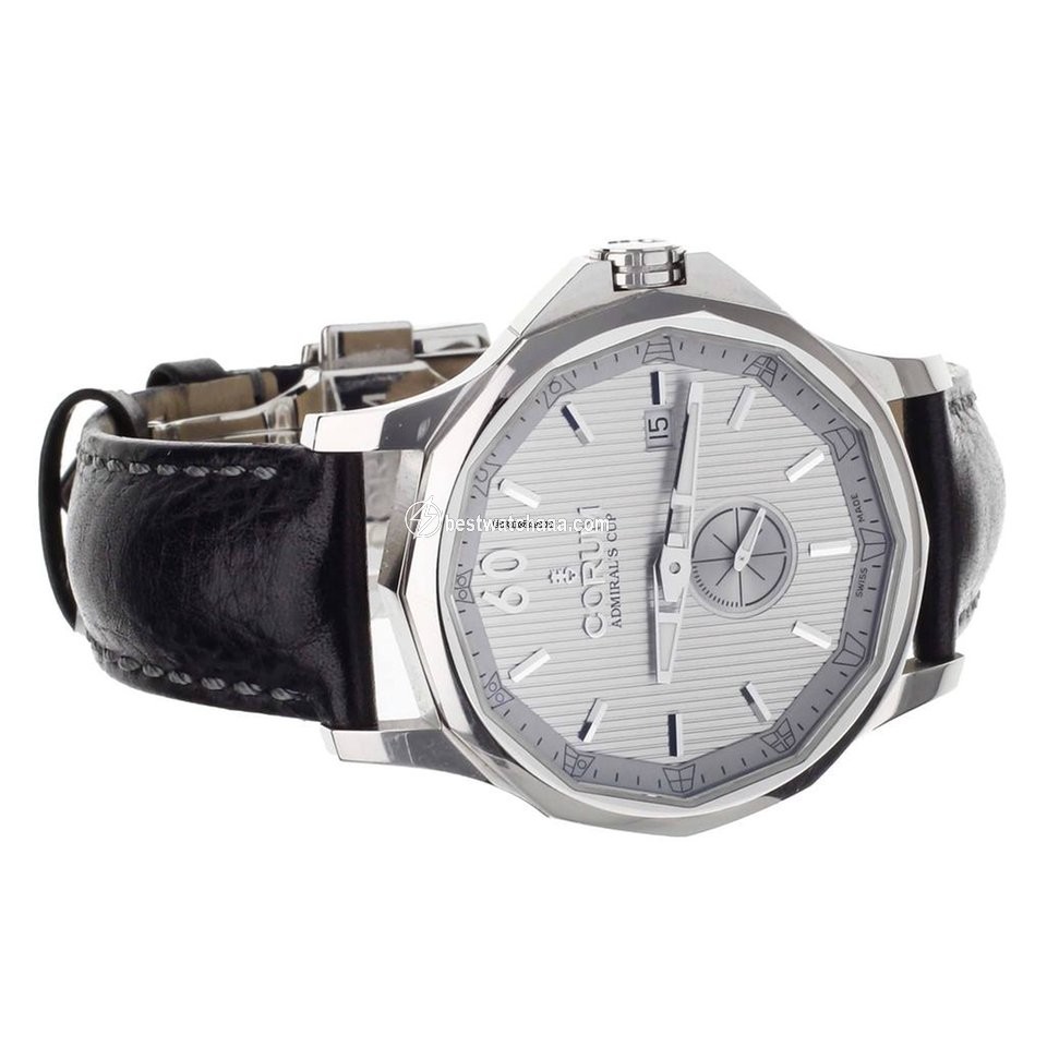 IMG_9081 Corum Admirals Cup Mens watch Unisex Automatic Steel 01.0090 Replica 5