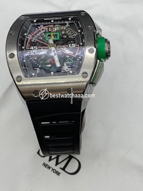 IMG_9081 Richard Mille RM 011 Mens watch Unisex Automatic Titanium RM11-01 Replica 5