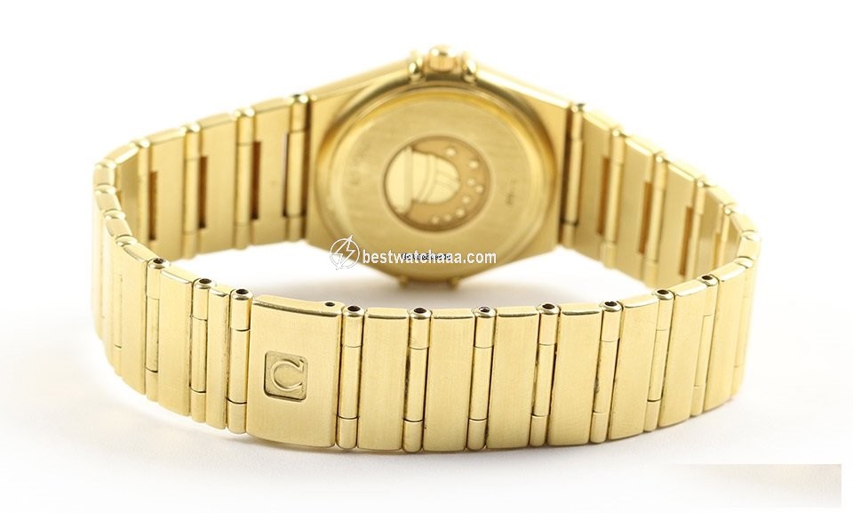 IMG_9081 Omega Constellation Womens watch Quartz Yellow gold 1172.10.00 Replica 5