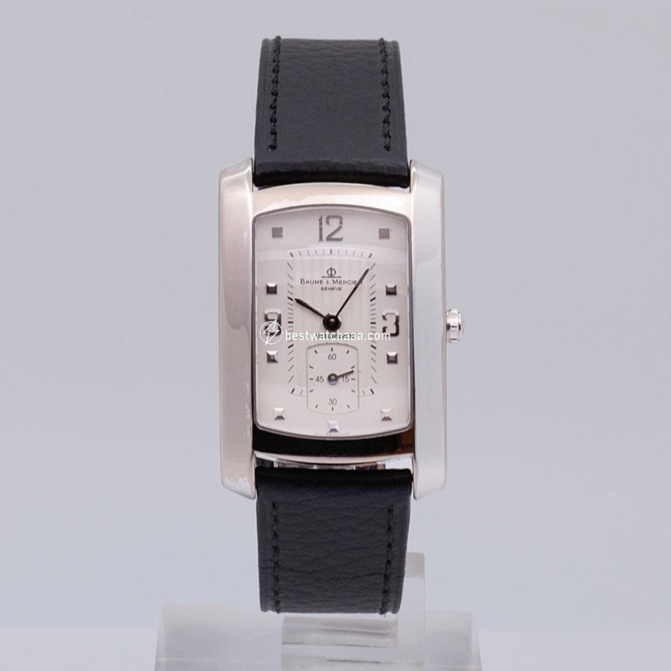 IMG_9081 Baume & Mercier Hampton Womens watch Quartz White gold MVO45231 Replica 5