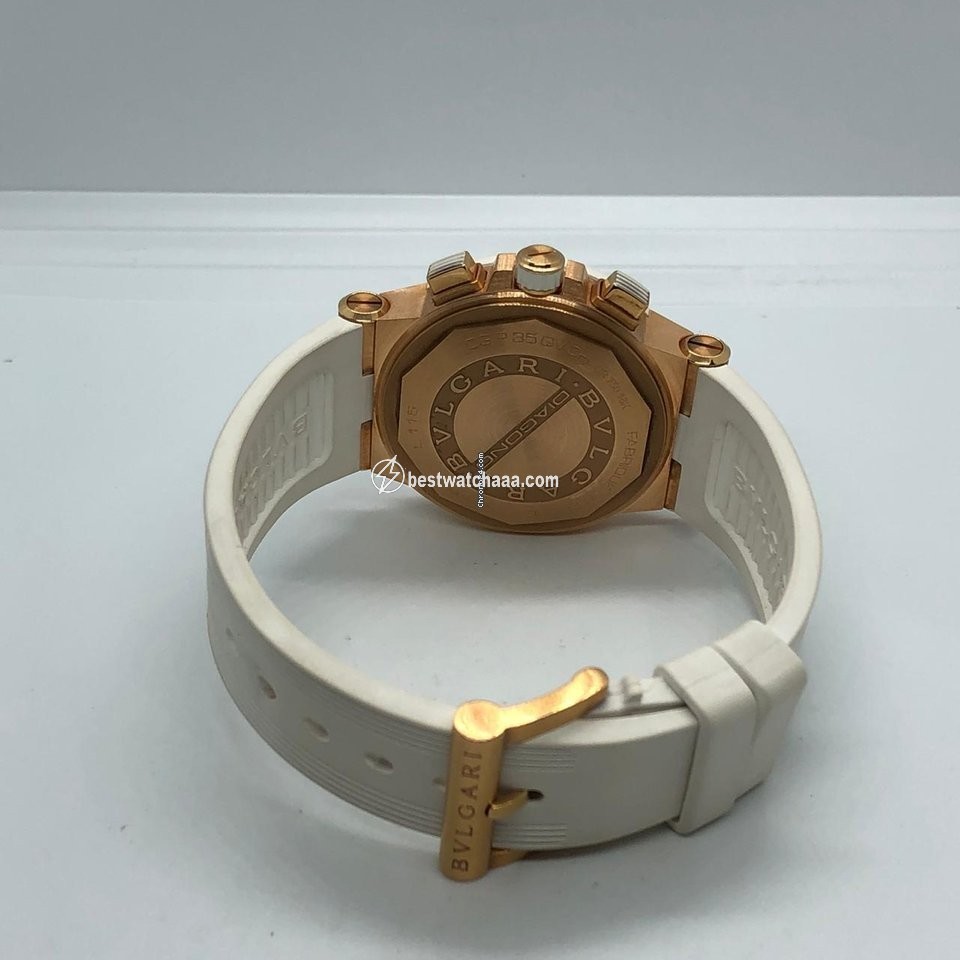 IMG_9081 Bulgari Diagono Womens watch Automatic Rose gold DGP35WGDWVDCH.8 Replica 5