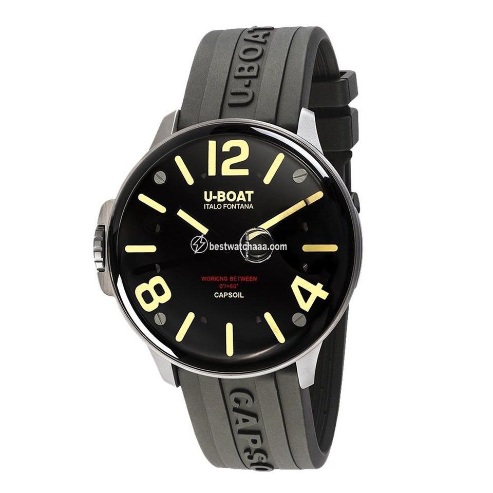 IMG_9081 U-Boat Mens watch Unisex Quartz Steel 8110 A Replica 5