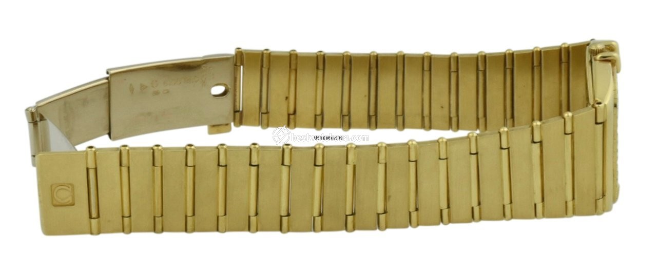 IMG_9081 Omega Constellation Quartz Mens watch Unisex Quartz Yellow gold 498.0019 Replica 5