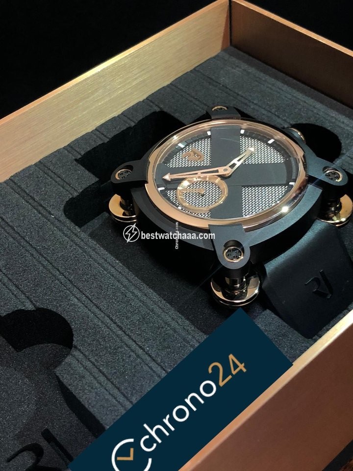 IMG_9081 Romain Jerome Moon-DNA Mens watch Unisex Automatic Gold Steel RJ.M.AU.IN.004.01 Replica 5
