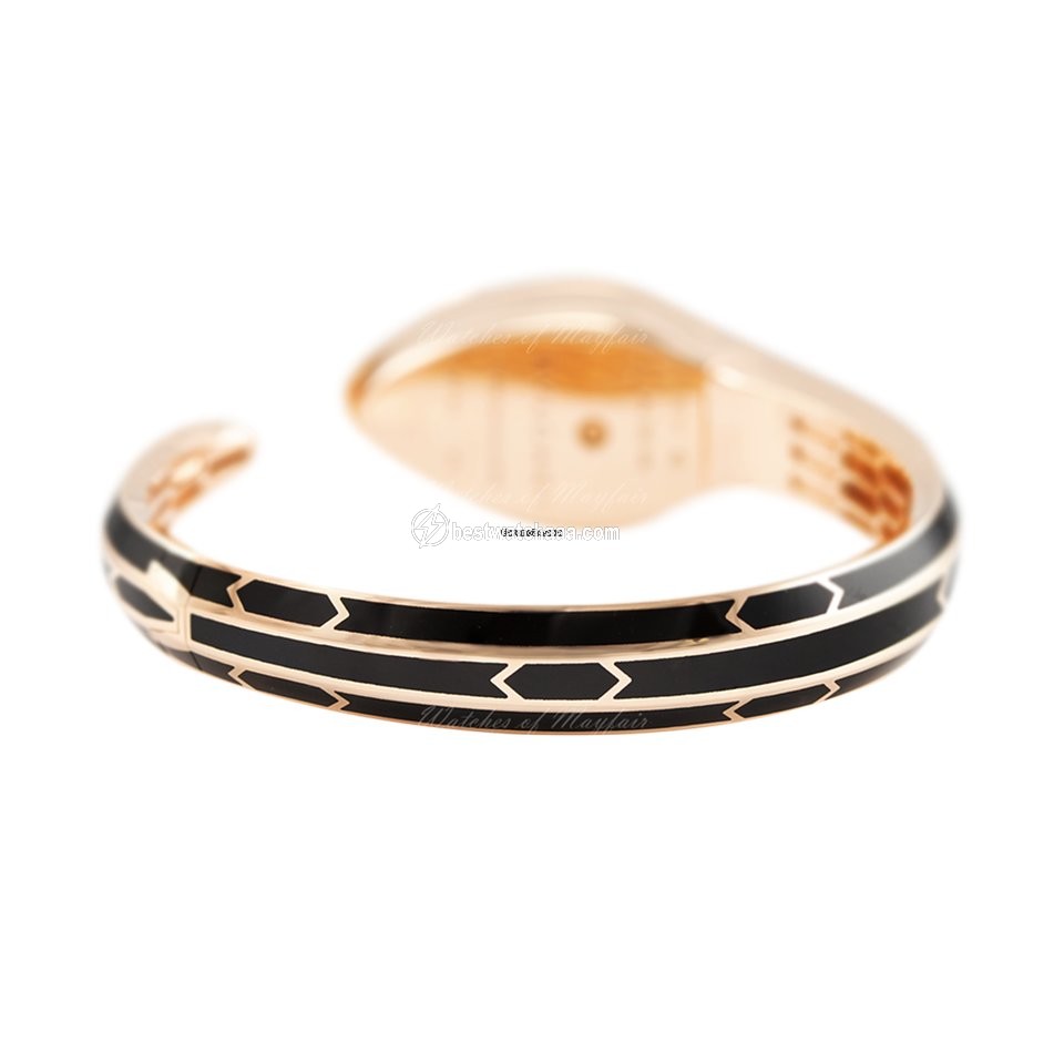 IMG_9081 Bulgari Serpenti Womens watch Quartz Rose gold 102981 SPP36BGBGB.M Replica 5