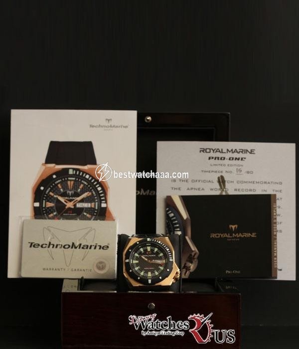 IMG_9081 Technomarine Mens watch Unisex Automatic Rose gold RIPG02-01 Replica 5