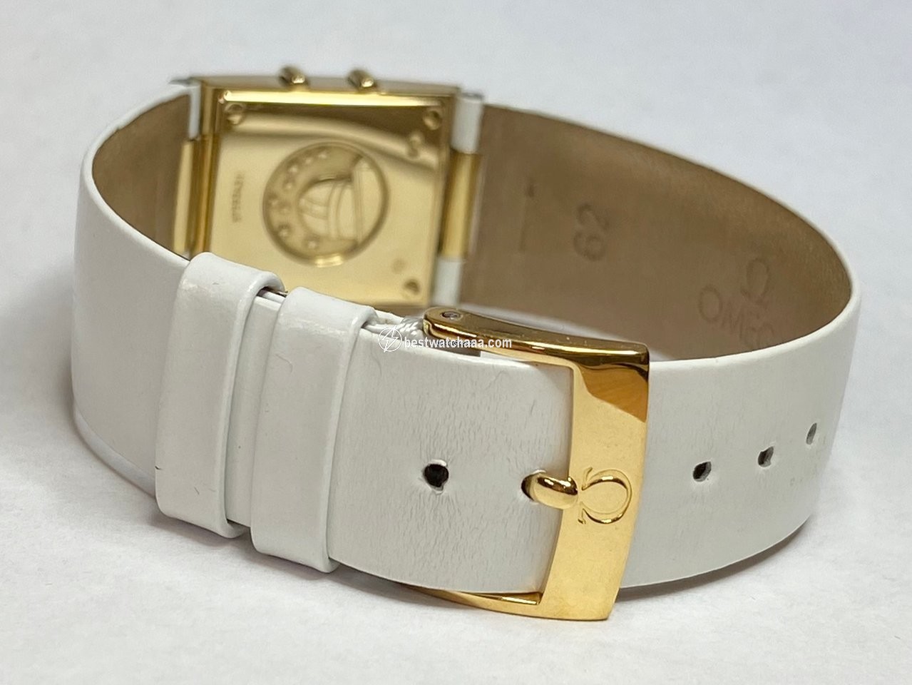 IMG_9081 Omega Constellation Womens watch Quartz Yellow gold 1631.78.61 Replica 5