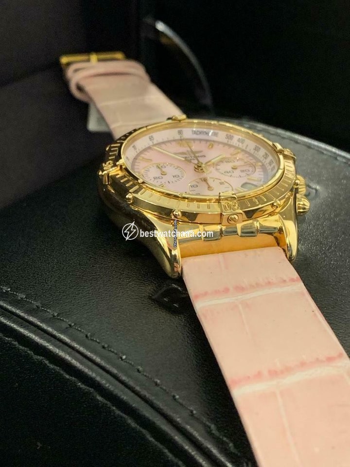 IMG_9081 Breitling Chronomat Womens watch Automatic Yellow gold K30012 Replica 5