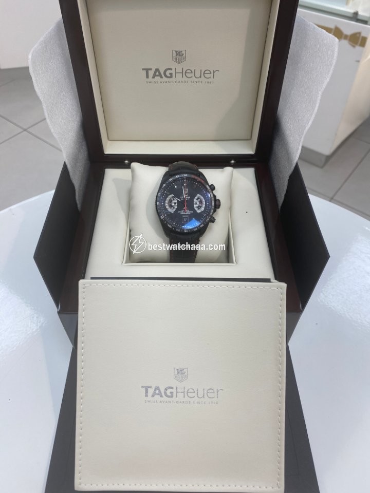IMG_9081 TAG Heuer Grand Carrera Mens watch Unisex Automatic Titanium CAV518B.FC6237 Replica 5