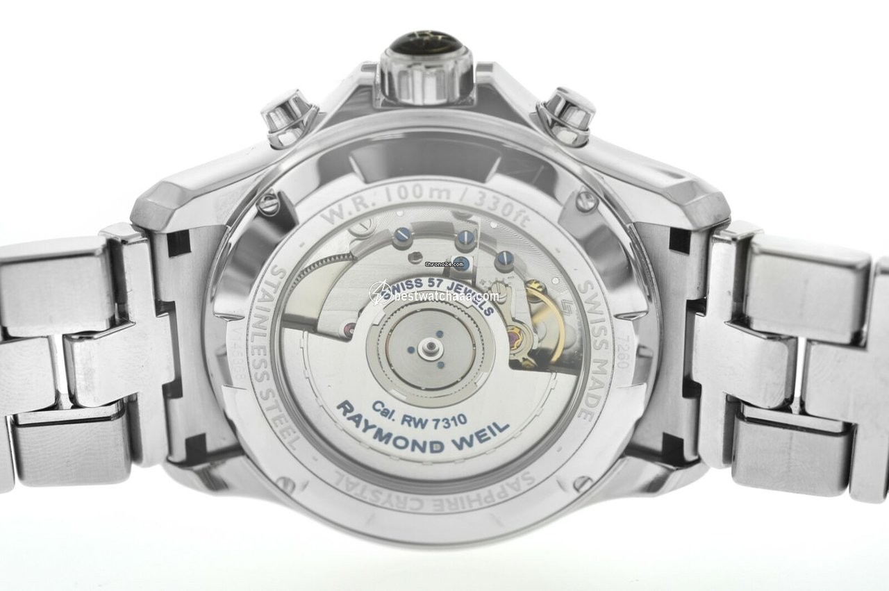 IMG_9081 Raymond Weil Parsifal Mens watch Unisex Automatic Steel 7260-ST-00208 Replica 5