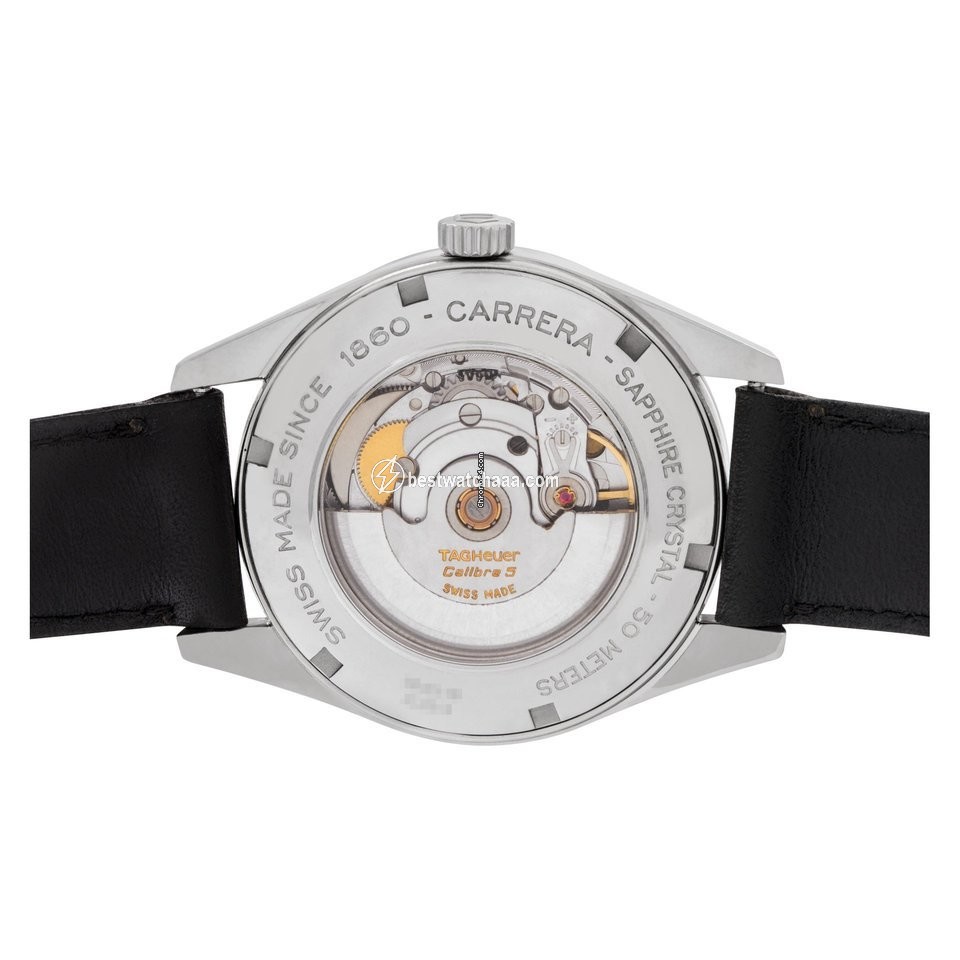 IMG_9081 TAG Heuer Carrera Calibre 5 Mens watch Unisex Automatic Steel WV211B.FC6180 Replica 5