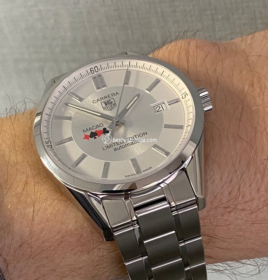 IMG_9081 TAG Heuer Carrera Mens watch Unisex Automatic Steel WV211X.BA0787 Replica 5