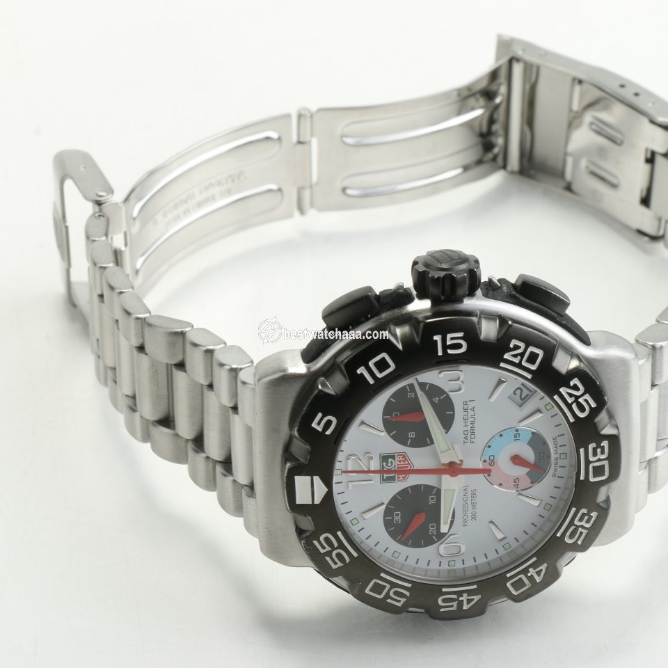 IMG_9081 TAG Heuer Formula 1 Quartz Mens watch Unisex Quartz Steel CAC1111.BA0850 Replica 5