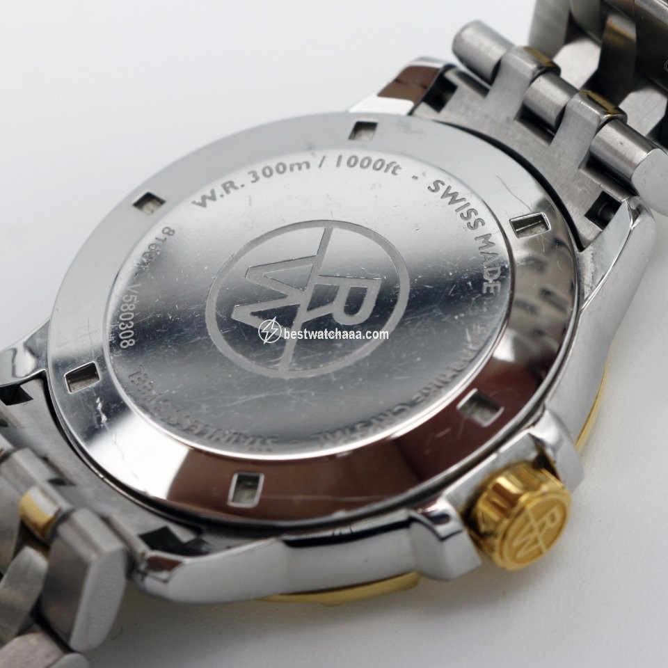 IMG_9081 Raymond Weil Tango Mens watch Unisex Quartz Steel 81601 Replica 5