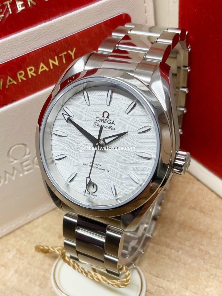 IMG_9081 Omega Seamaster Aqua Terra Womens watch Automatic Steel 220.10.34.20.02.002 Replica 5