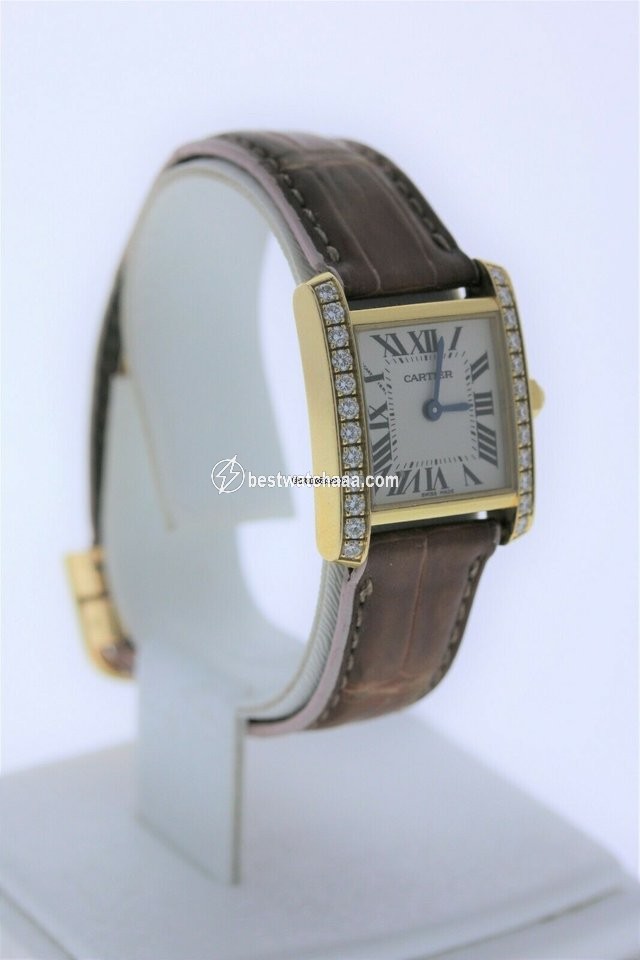 IMG_9081 Cartier Tank Francaise Quartz Yellow gold WE100151 Replica 5