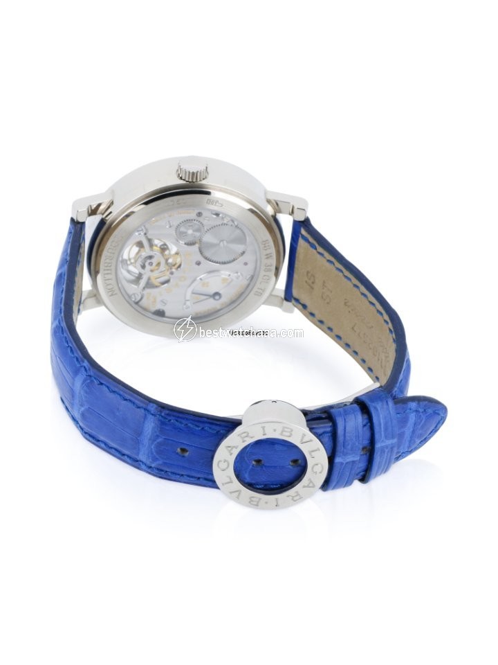 IMG_9081 Bulgari Bulgari Mens watch Unisex Manual winding White gold BB W38 GL TB Replica 5